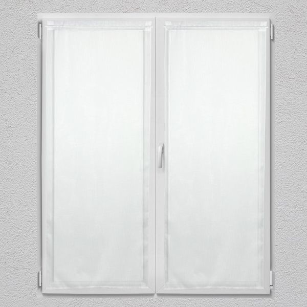 Coppia di tende a vetro 45 x 145 cm, v. Lea 03