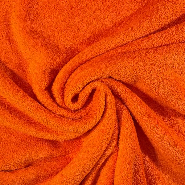 Spugna di cotone al metro H 150cm, v. Arancione