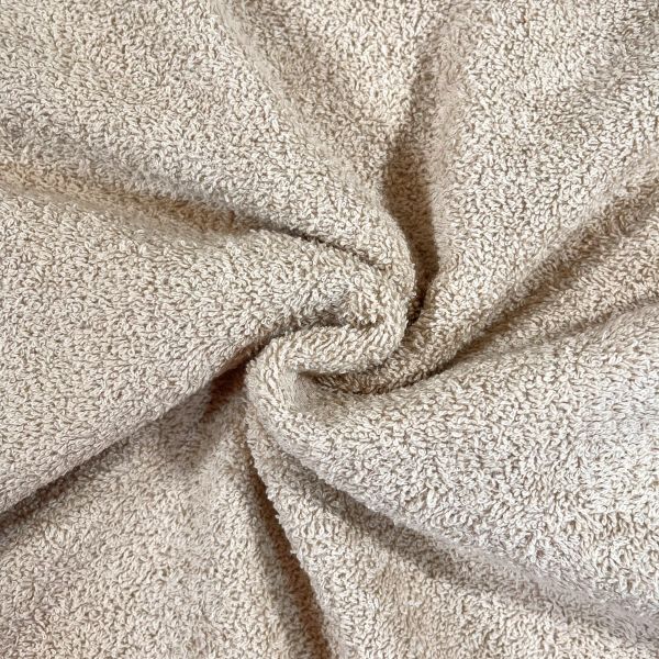 Spugna di cotone al metro H 150cm, v. Nocciola