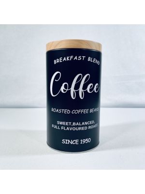 Barattolo in latta Coffee 11x19 cm