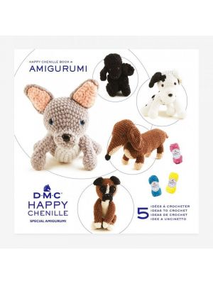 Book Amigurumi Happy Chenille n°4 Festa di Cuccioli DMC