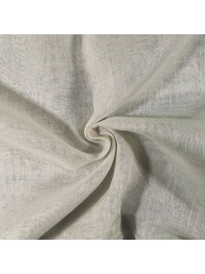 Tessuto per tende al metro Lino H 330cm, v.3 130 Avorio