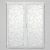 Coppia di tende a vetro 60 x 150 cm, v. Mia 105