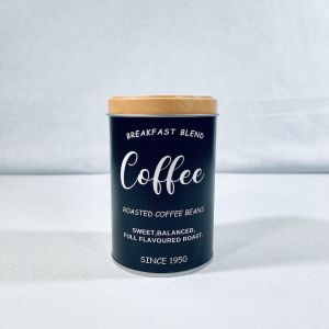 Barattolo in latta Coffee 9x13,5 cm
