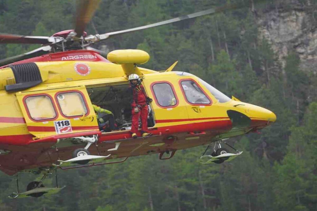 elisoccorso in azione