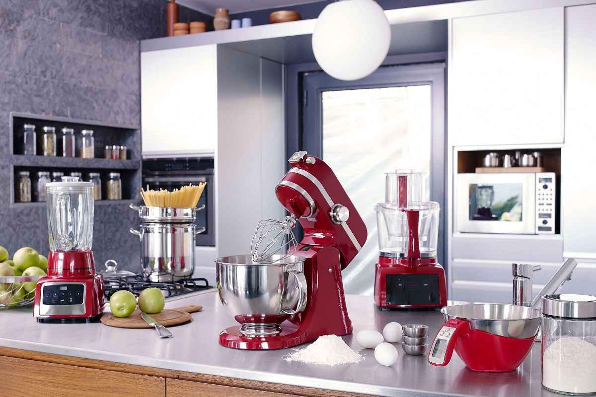 elettrodomestici in cucina
