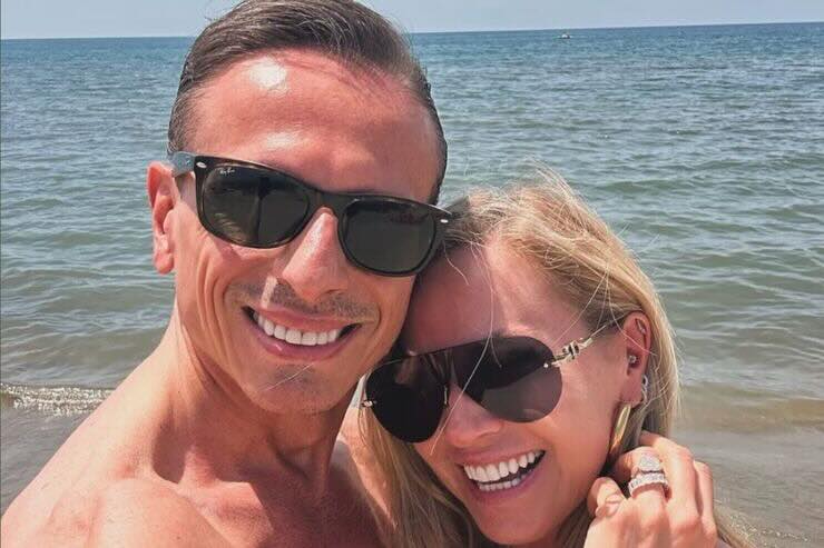 Federica Panicucci e Marco Bacini