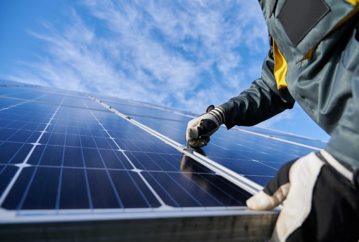 montaggio pannelli fotovoltaici 